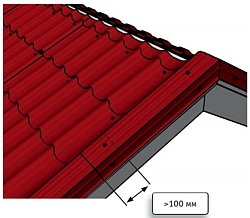 Как правильно укладывать металлочерепицу на крышу