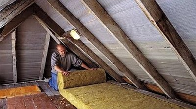 Как утеплить крышу дома