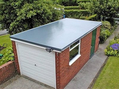 Преимущества односкатной крыши для гаража