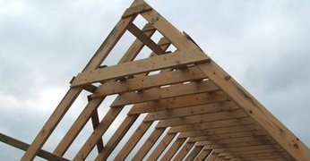 Односкатная крыша своими руками чертежи и фото виды