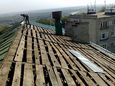 капитальный ремонт крыши
