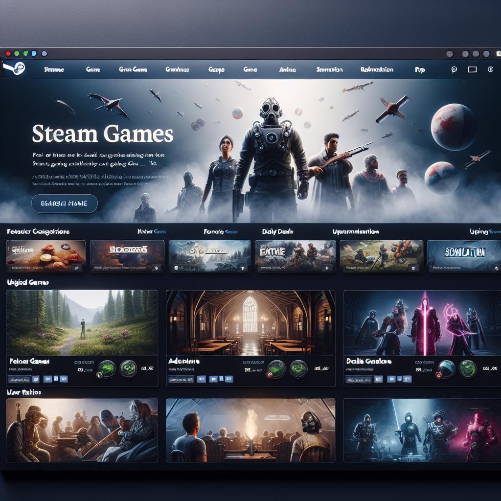 Steam игры: путешествие в мир цифровых развлечений