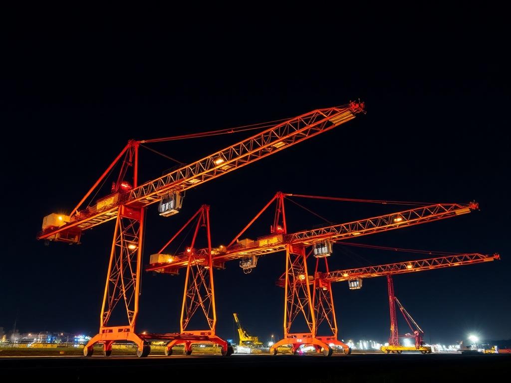 Козловые краны: принципы работы, виды и области применения