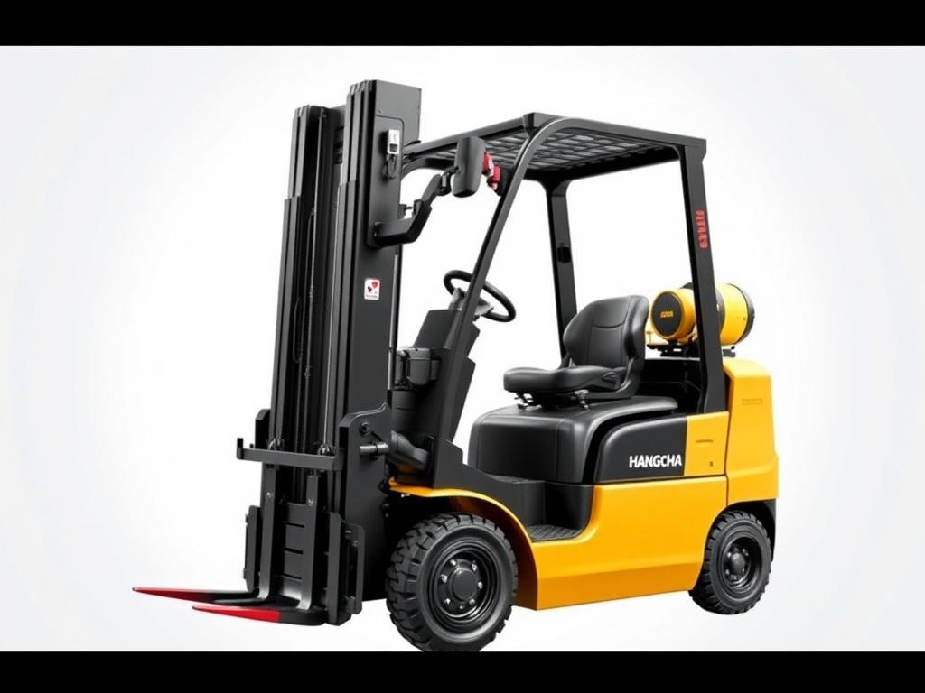 Бензиновый вилочный погрузчик Hangcha: практичный помощник для реального склада