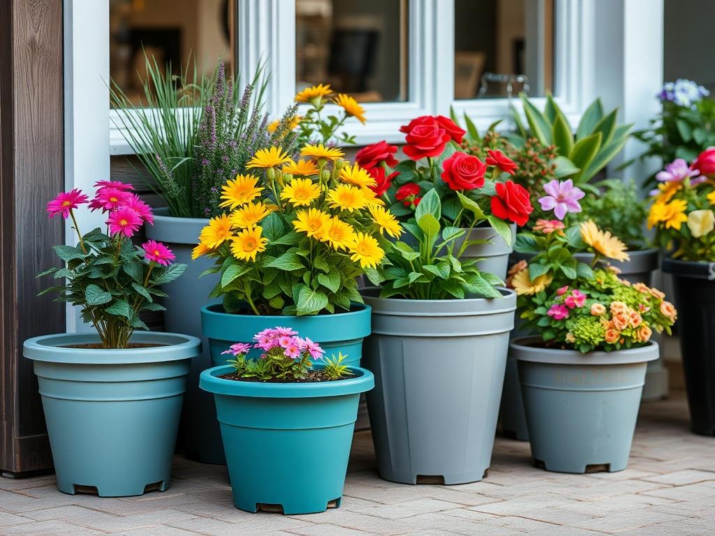 Пластиковые кашпо: как недорогая деталь меняет интерьер и спасает растения