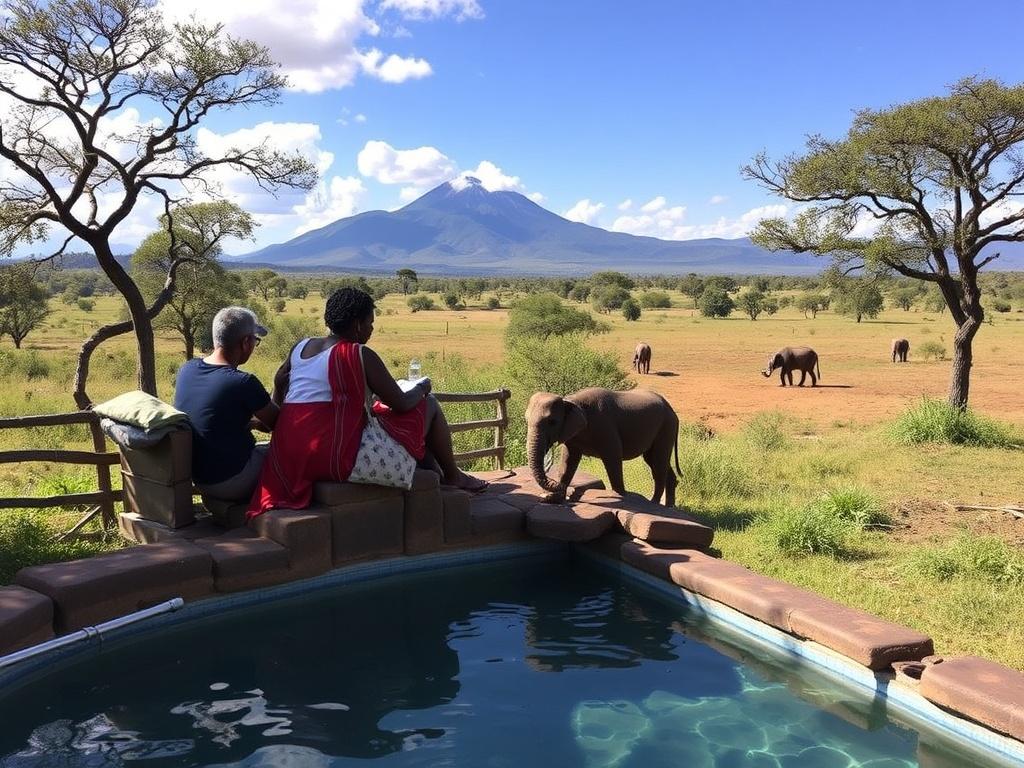 Кения: где саванна встречается с Индийским океаном