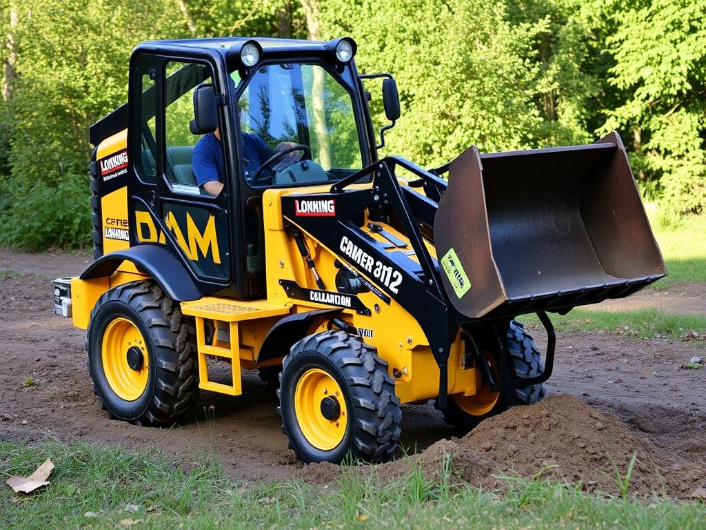 Мини-погрузчик Lonking CDM 312: компактный помощник для решения больших задач