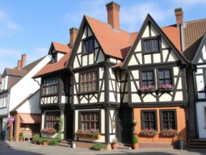 Двухэтажные фахверковые дома: когда традиция встречается с удобством современного дома