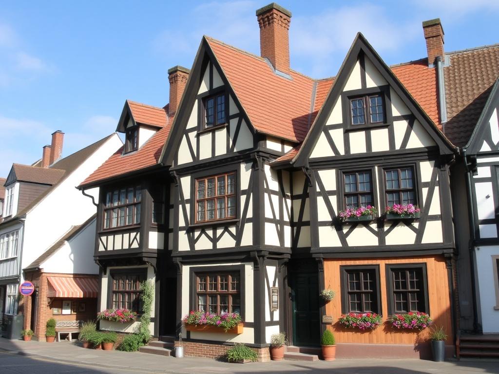 Двухэтажные фахверковые дома: когда традиция встречается с удобством современного дома