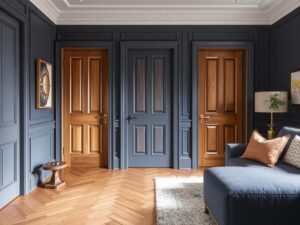 Как подобрать межкомнатные двери, чтобы они идеально смотрелись с паркетом