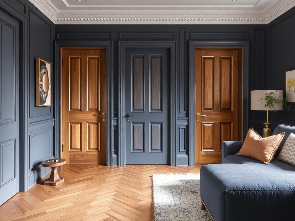 Как подобрать межкомнатные двери, чтобы они идеально смотрелись с паркетом