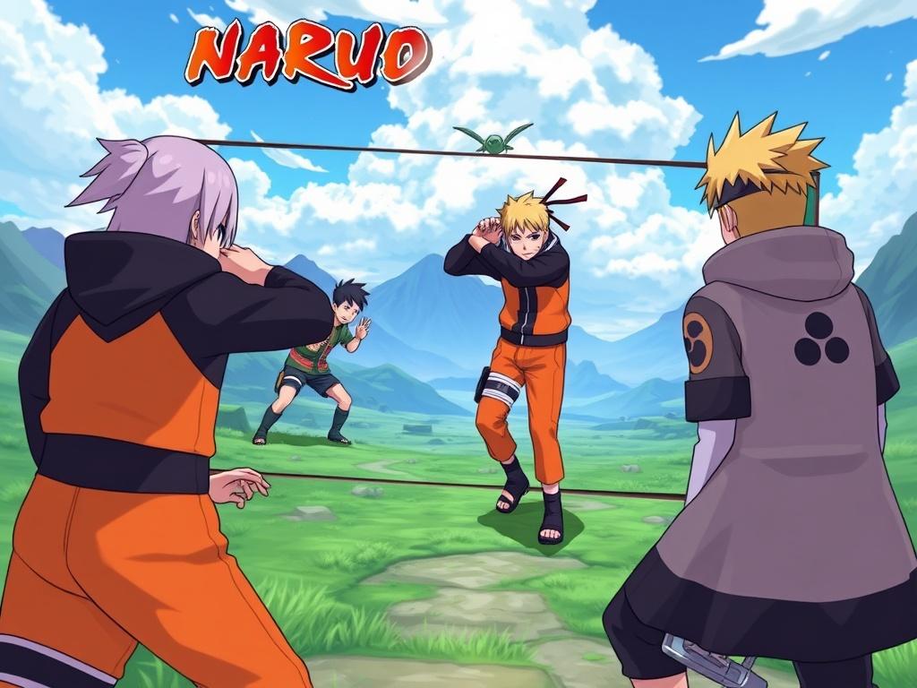 mobile games about Narutoфото