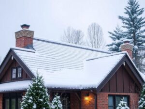 Кровельные решения для домов с высокой снеговой нагрузкой