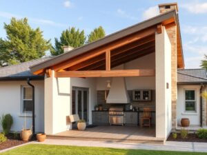 Кровля для дома с открытой террасой и зоной барбекю: как выбрать стиль и материал, чтобы уют шёл рука об руку с практичностью