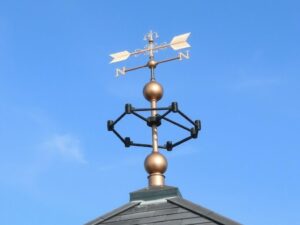 Установка флюгера на крыше: инструкция