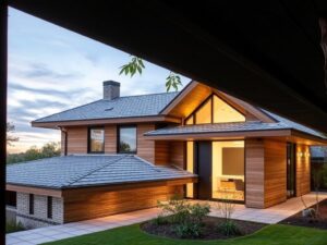 Кровля для дома с нестандартной архитектурой: как выбрать форму, материал и технологии