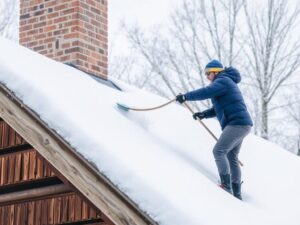 Как безопасно очистить кровлю от снега: практические советы, которые действительно работают