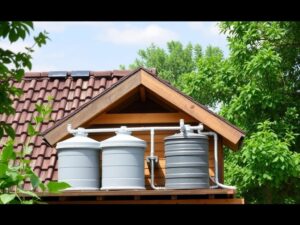 Кровля с системой сбора и фильтрации дождевой воды: как превратить ливень в ресурс