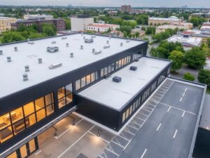 Кровельные решения для коммерческих зданий с плоской крышей: как выбрать надёжное и экономичное решение