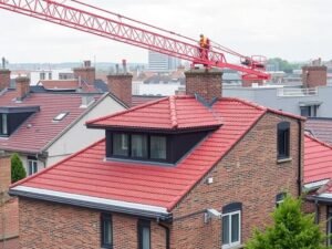 Монтаж кровельных элементов в условиях плотной городской застройки: особенности и ограничения