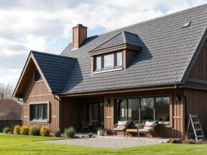 Кровля для дома в скандинавском стиле: простота форм и холодный шарм крыши