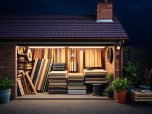 Как выбрать материалы для кровли в условиях ограниченного пространства для складирования