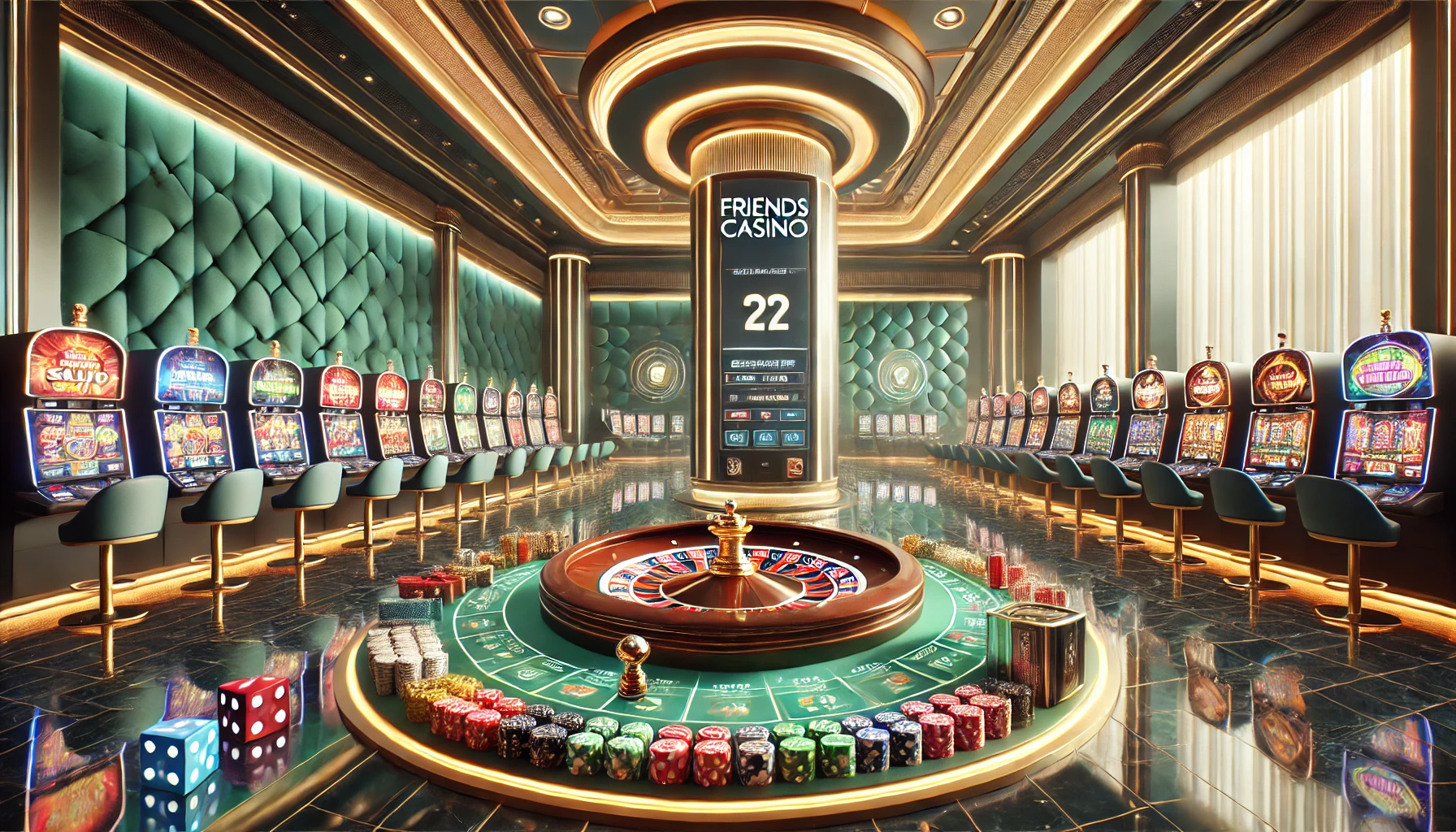 Казино Френдс: как запустить слот на платформе?