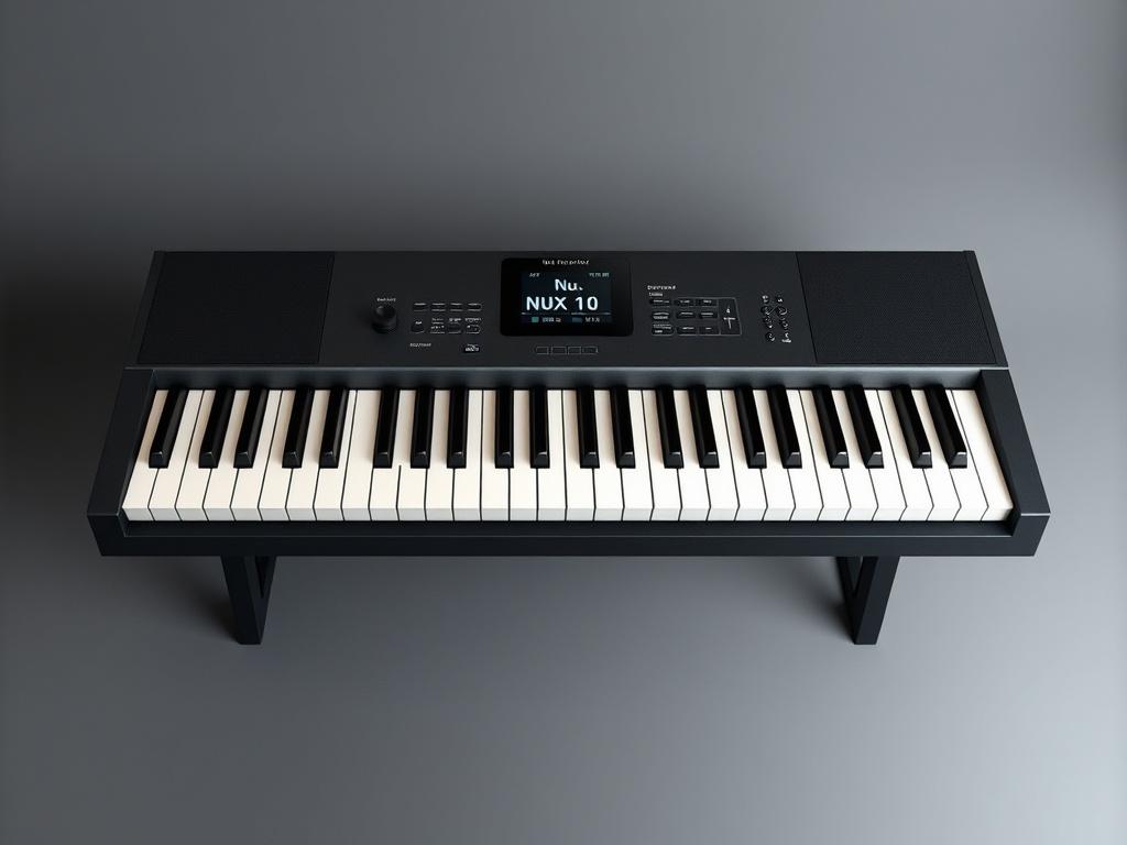 nux 10 digital pianoфото